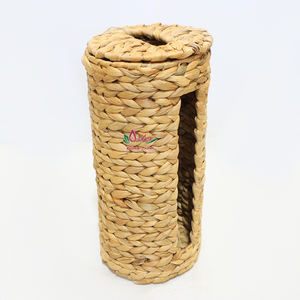 Artex Dong Thap Vietnam boîte à mouchoirs faite à la main organisateur jonc de mer jacinthe d'eau produit artisanal naturel - Product Image 3