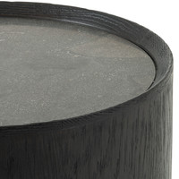 Tabouret d'appoint de lit en métal Table décorative Fabricant Vente en gros Tabouret en métal Console décorative incrustée d'os pour salon Chambre à coucher