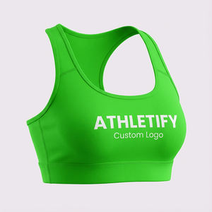 Sujetador Deportivo con Espalda Cruzada para Mujer, Soporte Alto, Cómodo, Transpirable, Cobertura Total para Correr, Yoga, Gimnasio, Ropa Deportiva que Absorbe la Humedad. - Product Image 1