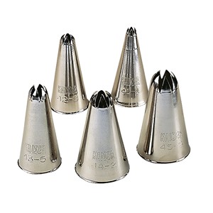 <b>Cake</b> <b>Decorating</b> <b>Supplies</b>-KAISER Professional Star Nozzle 13mm 5 Pack - Product Image 2