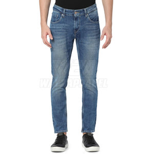 Nuevo estilo Uso al aire libre Streetwear Hombres Jeans Pantalones Mejor calidad Custom Color Jeans Pantalones de los hombres - Product Image 1
