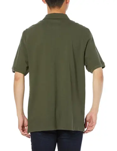 T-shirt polo homme couleur unie pour adulte grande taille T-shirt polo homme vêtements d'été T-shirts polo humidité douce - Product Image 3