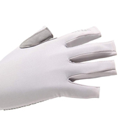Guantes de Pesca de Invierno de Color Sólido, Transpirables, de Cuero, con Diseño de Logotipo Personalizado, Precio Bajo
