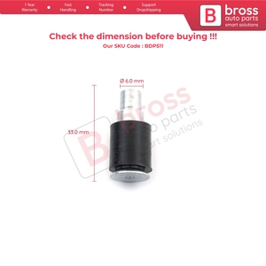 Pièce de carrosserie de serrure de porte de voiture BDP511 pour 51218105511 - Product Image 5