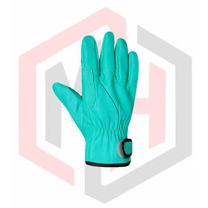Guantes de trabajo de cuero transpirables resistentes al desgarro para mecánicos y soldadores sin silicona y sin polvo - Product Image 3