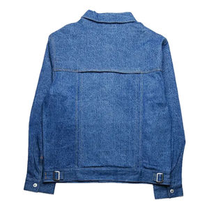 Chaqueta Vaquera para Hombre, 100% Algodón, Diseño Urbano de Invierno, Alta Calidad, Transpirable, Cuello Alto, Logotipo Frontal, Servicio OEM - Product Image 2