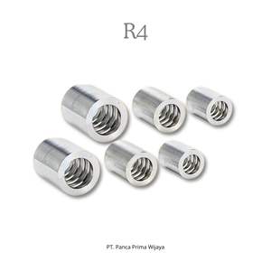 Manchon de serrage pour tuyau hydraulique haute pression en acier au carbone de haute qualité 1/4 pouce R4 00400-04, disponible en OEM, robuste - Product Image 2