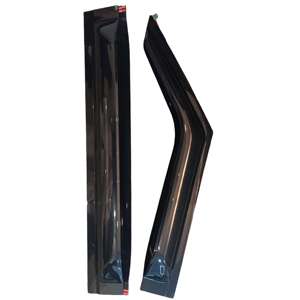 Pare-soleil en acrylique, protection contre la pluie, Land Rover <span class=keywords><strong>Defender</strong></span> 2020+, 90 110 2/4 portes, transparent noir, fenêtre de voiture, installation facile - Product Image 2