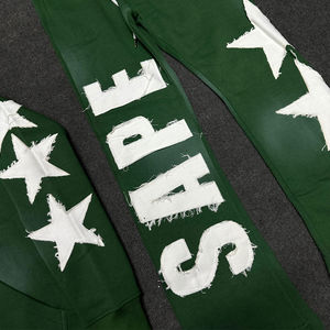 Ensemble de survêtement pour homme, prix bas, nouveau produit, hiver, uni, 100% coton, séchage rapide, respirant, léger, deux pièces, style Harajuku - Product Image 6