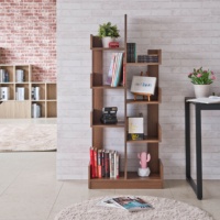 Étagère de présentation moderne en panneaux de particules/MDF pour salon, bureau à domicile, chambre, salle à manger, cuisine, salle de bain