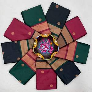 Beautiful Rich Pallu Jacquard Work Saree Último diseñador para adultos para ocasiones especiales - Product Image 2