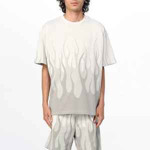 ชุดสั้นสำหรับผู้ชายซักแบบกรดเทอร์รี่ฝรั่งเศสแบบกำหนดขนาดเองเป็นมิตรกับสิ่งแวดล้อมสำหรับคุณแม่ - Product Image 1