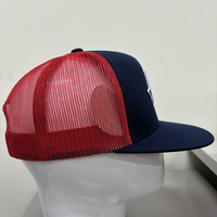 Sombreros Snapback informales de malla de alta calidad de 5 paneles con parche de logotipo de goma, ala de impresión ajustable para exteriores, venta al por mayor en Vietnam