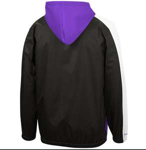 Personnalisable de haute qualité NCCA entraîneurs de basket-ball coupe-vent veste support broderie imprimé Logo nouvel état nom de l'entreprise - Product Image 3