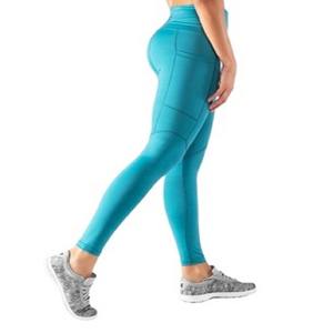 Leggings extensibles de couleur marron pour femmes personnalisés de qualité supérieure à vendre pantalons de yoga pour femmes à vendre Standard International - Product Image 2