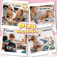 Papel de Origami 3D de 6 Temas, Kit de Origami para Niños, Incluye 16 Hojas de Origami 3D Pre-cortadas y Fáciles de Armar