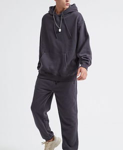 Dikson Sports Unisex Plus Size Joggers Hoodie Set Hombres Nuevo estilo Temporada de invierno Impreso Deportes Chándales Peso pesado Con capucha - Product Image 4