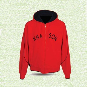 Sweat à capuche zippé personnalisé de haute qualité 2024, style streetwear, 100% polaire épais, unisexe, pour homme, hiver, vente en gros - Product Image 1