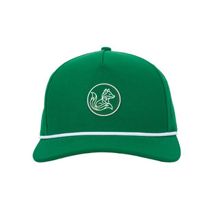 Custom Waterproof Polyester 5-Panel Image Golf Cap Magnetic Ball Maker <b>Tee</b> Holder Perforated Rope <b>Baseball</b> Cap Made in Vietnam - Product Image 1