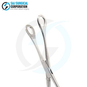 Foerster <b>Sponge</b> Holding Forceps for Surgical Procedures Designed for Secure Tissue <b>Handling</b> and <b>Sponge</b> Grasping in Clinics ISO - Product Image 5