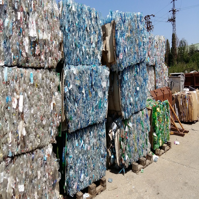 PET Bottles Plastic Scrap Price Wholesale Baled Waste