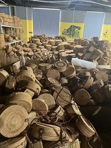 แฟชั่นใหม่กระเป๋าถือหวายกระเป๋าหวายผู้หญิงล่าสุดถุงฟาง - Product Image 4