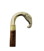 Canne élégante, légère, réglable et durable en laiton pour hommes et femmes, design moderne pour usage quotidien, randonnée, collection classique vintage