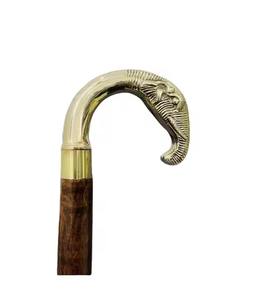 Elegant Brass <b>Walking</b> <b>Stick</b> for Men and Women Ideal for Daily Use Hiking and Classic Vintage Collection - Product Image 6