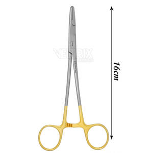 ผลิตในปากีสถาน ขายดี มีสินค้าในสต็อก คุณภาพพรีเมียม ที่จับเข็มทังสเตนคาร์ไบด์ Halsey ขนาด 5 1/2 - Product Image 4