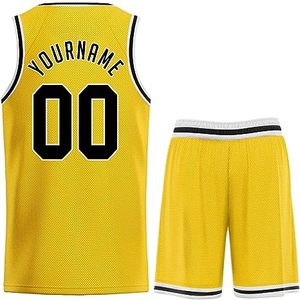 Uniforme de Baloncesto Retro de Moda de Alta Calidad, Personalizado por Sublimación, 100% Poliéster, Transpirable y de Secado Rápido, Sin Mangas - Product Image 2