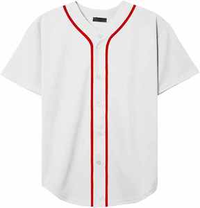 Maillot de baseball de qualité supérieure pour hommes Maillot de baseball imprimé de logo personnalisé Sports de plein air Maillot de baseball de style unique - Product Image 5