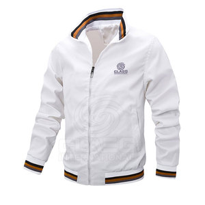 แจ็กเก็ตบอมเบอร์สำหรับผู้ชายเสื้อแจ็กเก็ตนักบินแบบแฟชั่น - Product Image 1