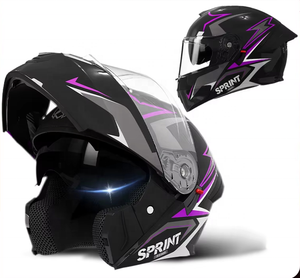 <span class=keywords><strong>Casque</strong></span> de <span class=keywords><strong>moto</strong></span> intégral avec logo personnalisé, homologué DOT, lentille <span class=keywords><strong>anti</strong></span>-buée, <span class=keywords><strong>casque</strong></span> de <span class=keywords><strong>moto</strong></span> avec <span class=keywords><strong>casque</strong></span> sans fil intégré - Product Image 3