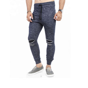 Jogging personnalisé en usine directe, pantalon de survêtement, jogging pour hommes, pantalons de couleur unie pour hommes, vêtements de sport - Product Image 1