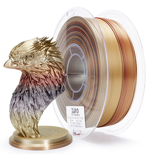 ZIRO 3D PLA stampante filamento <span class=keywords><strong>Ember</strong></span> 1.75mm gradiente setoso colorato 3D PLA filamento per FDM/FFF aste di plastica - Product Image 1