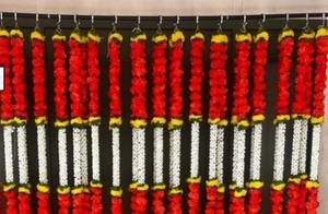 Guirnaldas Mogra con guirnaldas de flores de caléndula para decoración de boda telón de fondo de escenario de alta calidad para decoración Nikah boda Punjabi - Product Image 4