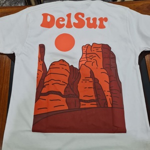 Camiseta con diseño de logotipo de marca, camiseta de manga corta personalizada para hombre, ropa informal de cuello redondo de algodón 100%, estampado duradero - Product Image 1