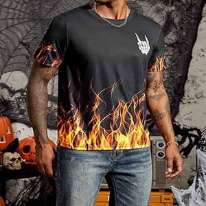 100% camisas personalizadas de algodón orgánico para hombre con logotipo bordado, camiseta suave de verano, ropa informal transpirable hecha por Dress Sports - Product Image 4