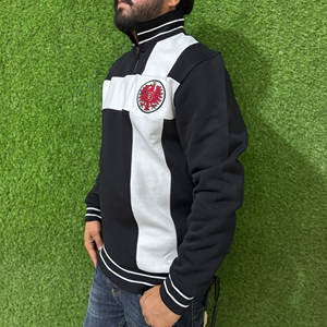 Nuevo diseño 100% algodón 300 GSM pulóver sudadera hombres sudaderas transpirable cuello redondo cálido invierno sudadera para niños - Product Image 4