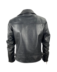 Chaqueta de cuero de diseño elegante para hombre personalizada para personas conscientes de la <span class=keywords><strong>moda</strong></span> urbana - Product Image 2