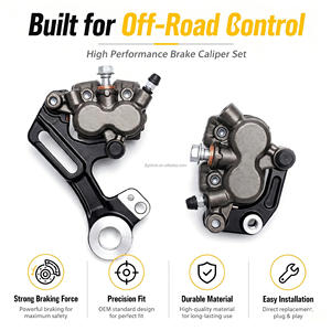JFG Rear <strong>Brake</strong> <strong>Caliper</strong> with Bracket Front <strong>Brake</strong> <strong>Caliper</strong> for Surron Ultra Bee Motorcycle Parts - Product Image 2