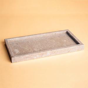 ถาดหินอ่อนคาดเฮล 30 ซม. x 15 ซม. อุปกรณ์ตกแต่งโต๊ะ - Product Image 3