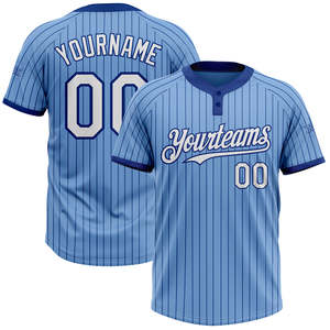 OEM Manufacturer's High Quality Reversible <b>Baseball</b> Jersey Breathable Sublimation Custom Shirt Comfortable <b>Set</b> - Product Image 1