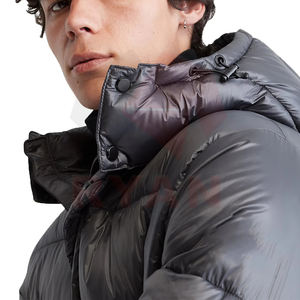 Wholesale High Quality Long Puffer <b>Jackets</b> For <b>Men</b> Adults And Kids Customized Colour Design And Printing Plus Size - Product Image 5