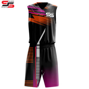 Ensemble d'uniformes de basket-ball d'été Imprimé Middle School Competition Teamwear American Style Training Jersey Vest Basketball Gear - Product Image 3