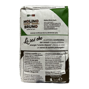 Harina Italiana Orgánica Multiusos MOLINO BRUNO de Primera Calidad, 1 kg, para Pizza y Pan - Product Image 3