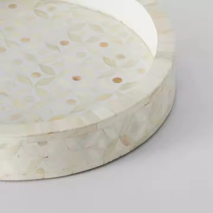 High Quality Handmade Bone Inlay Serving Tray for Hotel <b>Wedding</b> Restaurant and Home Use - Product Image 3