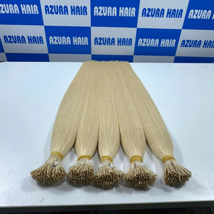 ¡Navidad 2024 venta! Cabello de lujo con queratina de alta calidad i-tip extensiones de cabello hermoso y brillante cabello listo para enviar - Product Image 5