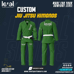 2025 Kimono personalizado Jiu Jitsu uniforme 2025 entrenamiento lucha mezcla profesional artes marciales superventas Gis Karate traje - Product Image 5
