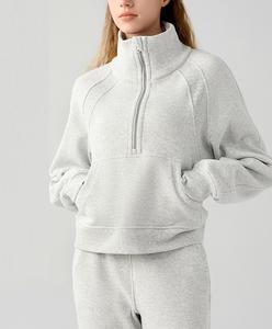 Sweat-shirts et sweats à capuche en coton 100% de qualité supérieure, vente chaude 2024, pour femmes, grandes tailles, vêtements de sport avec motif imprimé sans couture - Product Image 4